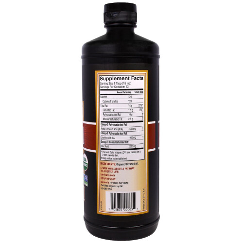 Barlean's, Bio-Frisches Leinöl, 32 fl oz (946 ml) 1