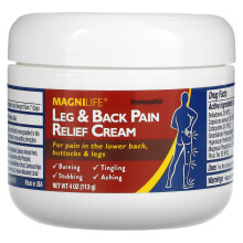 MagniLife, Bein- & Rückenschmerz Lindernde Creme, 4 oz (113 g)
