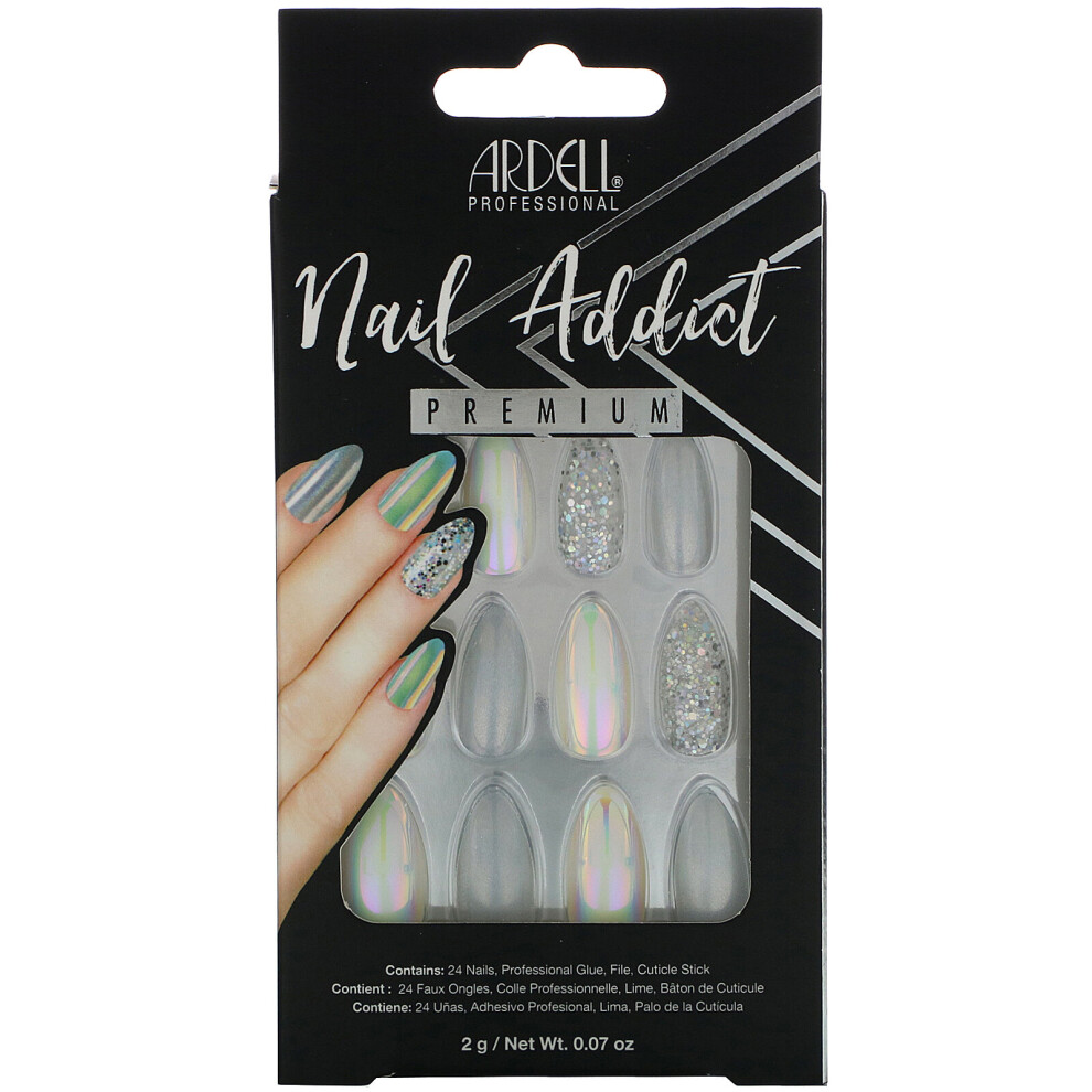 Ardell, Nail Addict Premium, Holographic Glitter, 0.07 oz (2 g)