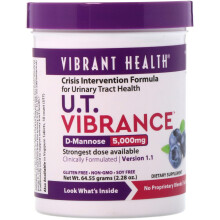 Vibrant Health, U.T. Vibrance, D-Mannose Version 1.1, 58,75 g