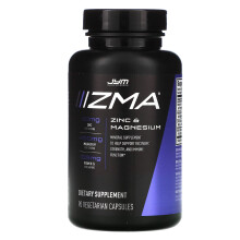 JYM Supplement Science, ZMA, Zink & Magnesium, 90 Vegetarische Kapseln