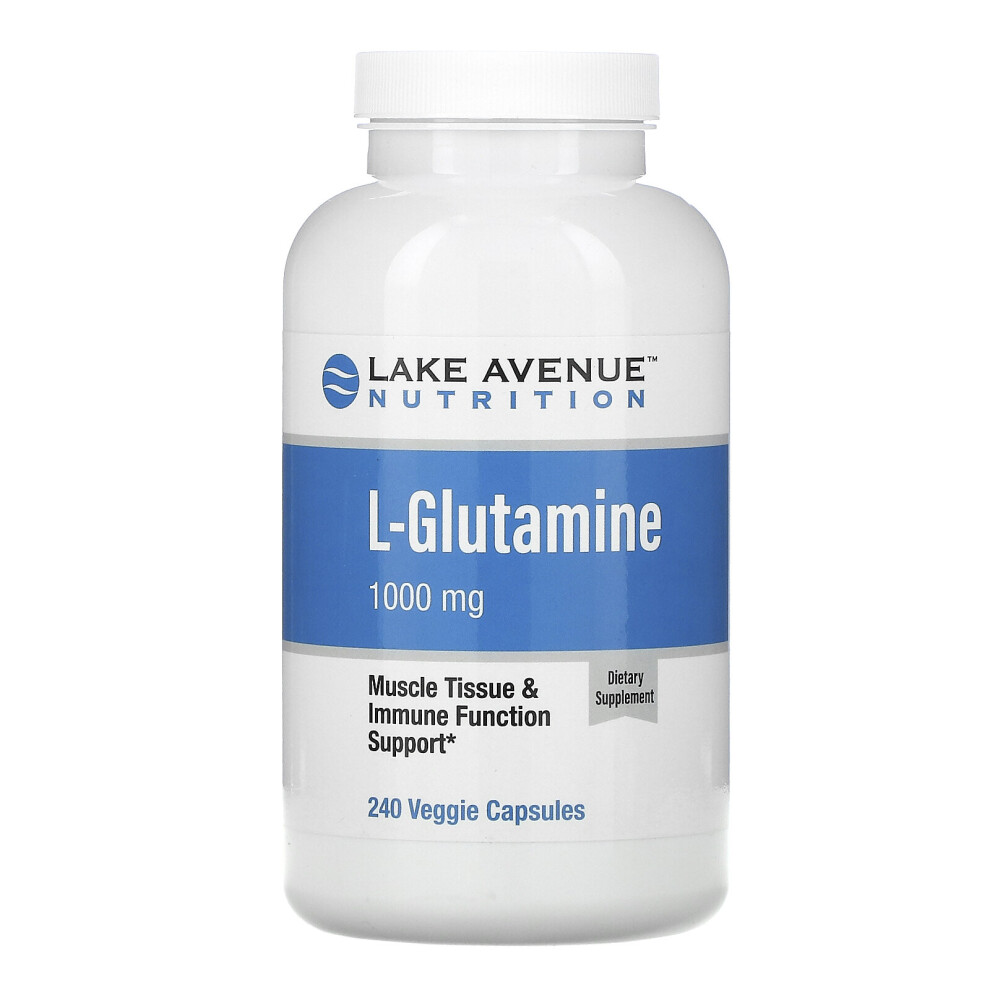 Lake Avenue Nutrition , L-Glutamine, 1,000 Mg, 240 Veggie Capsules