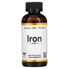 California Gold Nutrition, Eisen, 4 fl oz (118 ml)