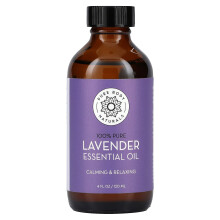 Pure Body Naturals fransk lavendel terisk olieblanding 4 fl oz - til aromaterapi-sbefremstilling og gr-det-selv hud- og hrprodukter