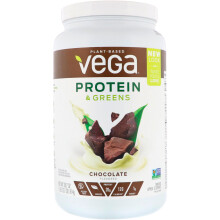 Vega, pflanzliches Protein und Greens, Schokolade, 1 lb 12,7 oz (814 g)