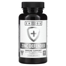 Zhou Nutrition, Zink Verteidiger, 60 Kapseln