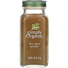 Simply Organic, Fünf-Gewürze-Pulver, 2,01 oz (57 g)