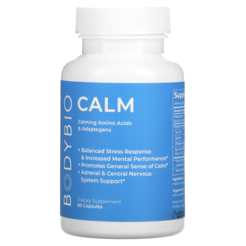 BodyBio, Calm, 60 Kapseln