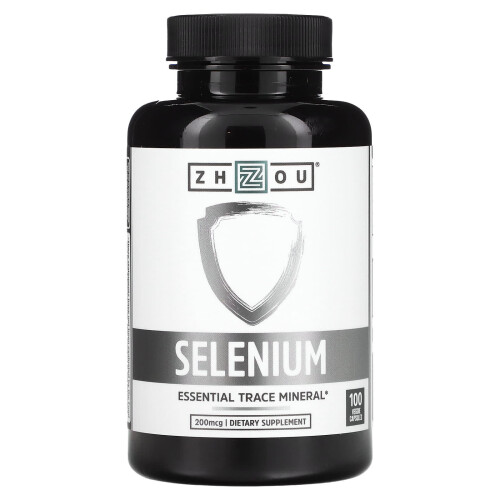 Zhou Nutrition, Selenium, 200 mcg, 100 Veggie Capsules
