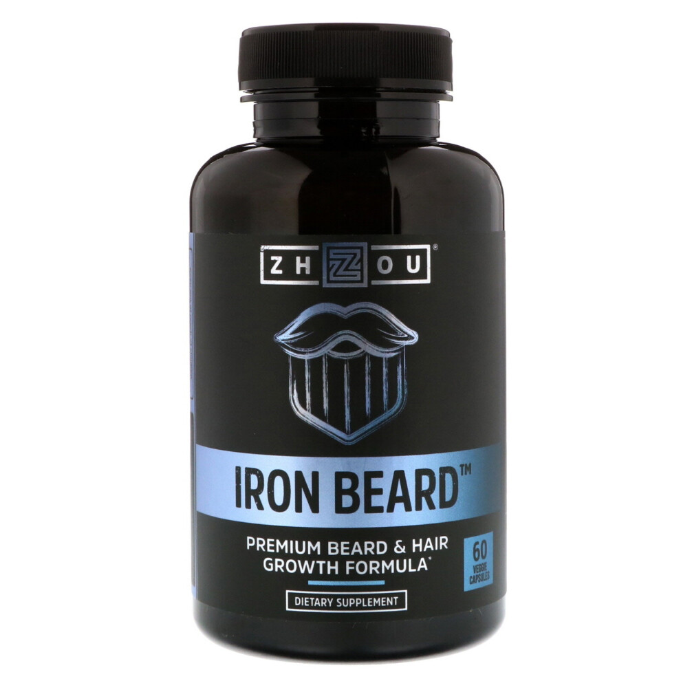 Zhou Nutrition , Iron Beard, 60 Veggie Capsules