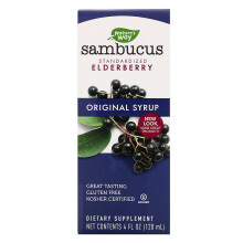 Nature's Way, Sambucus, Traditioneller Immun-Sirup, Holunderbeere, 4 fl oz (120 ml)