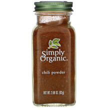 Simply Organic, Chilipulver, 2,89 Unzen (82 g)