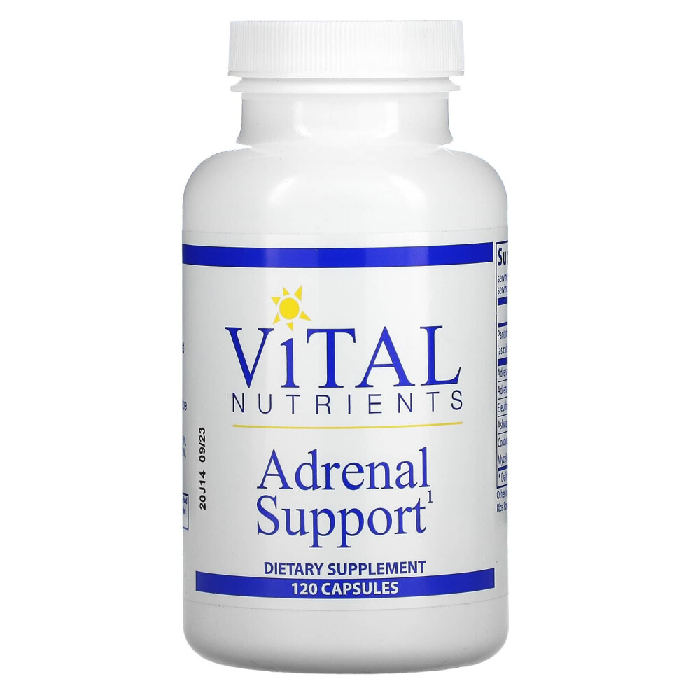 Vital Nutrients , Adrenal Support, 120 Capsules