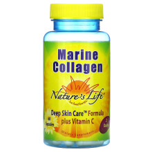 Nature's Life, Marine Collagen, 60 Kapseln