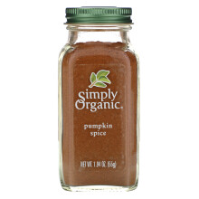 Simply Organic, Kürbisgewürz, 1,94 oz (55 g)