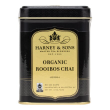 Harney & Sons, Rooibos Chai Biologique, Tisane, Sans Caféine, 4 oz (112 g)