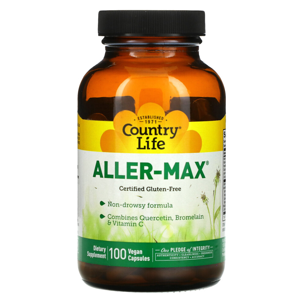 Country Life , Aller-Max, 100 Vegan Capsules