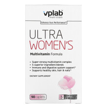 Vplab, Ultra Frauen Multivitaminformel, 90 Kapseltabletten