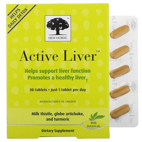 New Nordic, Aktiv Leber, 30 Tabletten