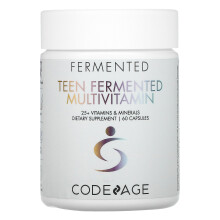 Codeage, Multivitamines Fermentées pour Adolescents+, 60 Gélules