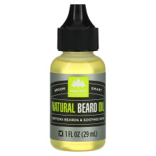 Pacific Shaving Company Naturalny olejek do brody - Nawilzajacy i odzywka do brody dla mezczyzn - Olejek do pielegnacji zmniejszajacy swedzenie i lag