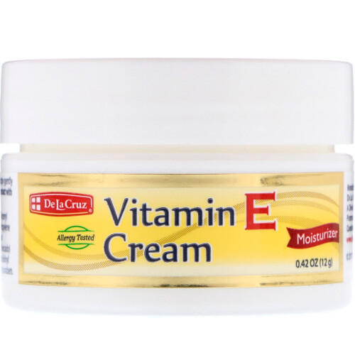 De La Cruz, Vitamin E Creme, 0,42 oz (12 g)