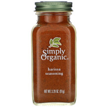 Simply Organic, Assaisonnement au Harissa, 3,2 oz (91 g)