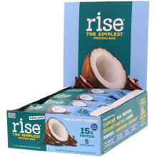 Rise Bar, Protein-Riegel, Vegane Schokoladen-Kokosnuss, 12 Riegel, je 2,1 Unzen (60 g)