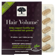 New Nordic, Hair Volume, 90 Tabletten