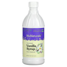 NuNaturals, Konzentrierter Vanille Sirup, 16 fl oz (0,47 l)
