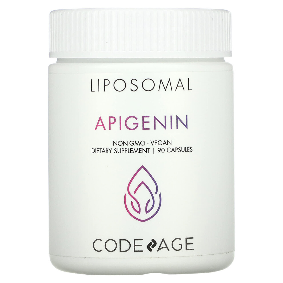 Codeage , Liposomal, Apigenin, Non-Gmo, Vegan, 90 Capsules