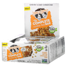 Lenny & Larry's, La Barre Complète Cookie-ifiée, Beurre de Cacahuète et Pépites de Chocolat, 9 Barres, 1,59 oz (45 g) Chacune