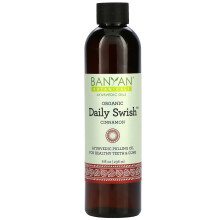 Banyan Botanicals, Bain de Bouche Biologique Quotidien, Cannelle, 8 fl oz (236 ml)