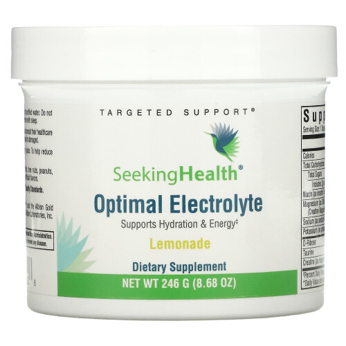 Seeking Health, Électrolyte Optimal, Limonade, 5,89 oz (167 g)