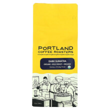 Portland Coffee Roasters, Organic Coffee, Ground, Bold Roast, Dark Sumatra, 12 oz (340 g)