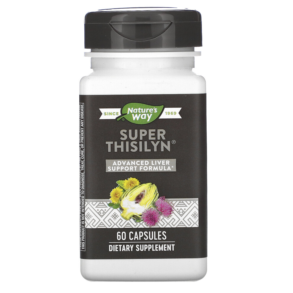 Nature's Way , Super Thisilyn, Advanced Liver Support Formula, 60 Capsules