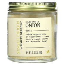 Simply Organic, Single Origin, Kalifornische Zwiebel, 2,86 Unzen (81 g)