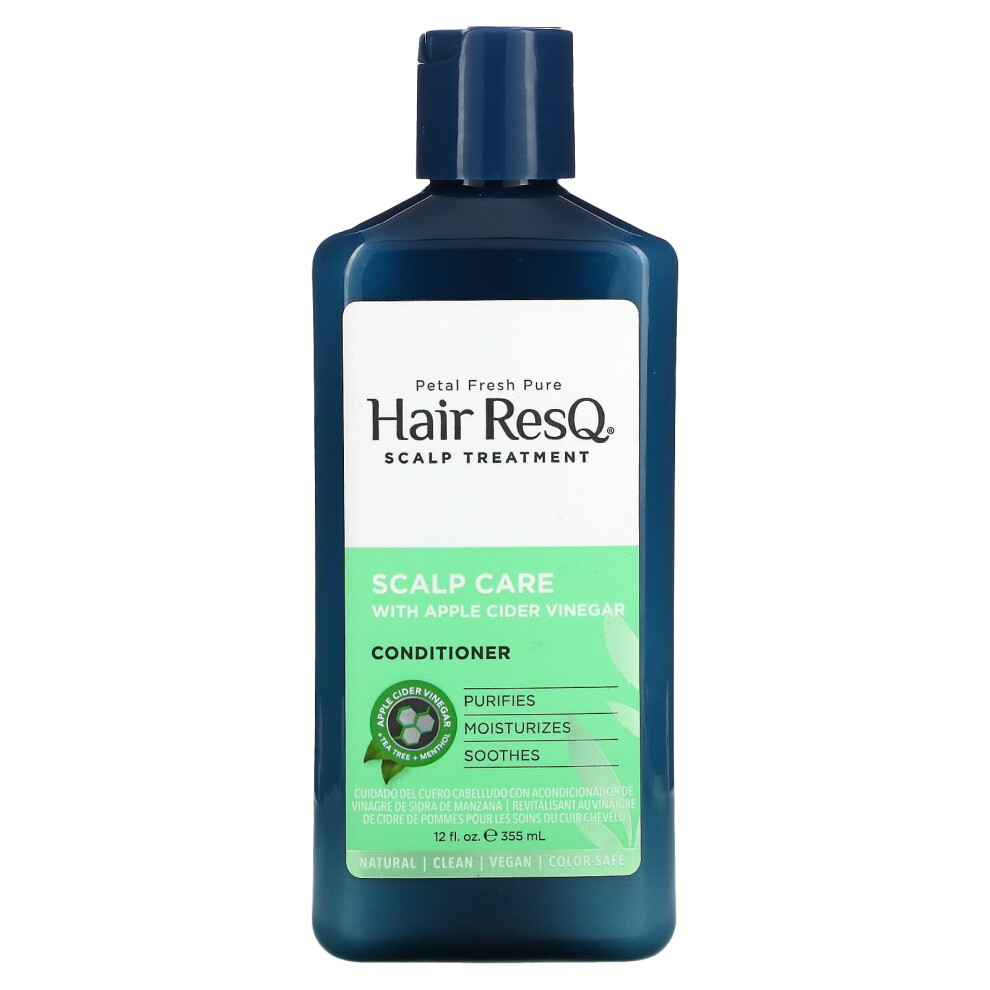 Petal Fresh , Hair Resq, Conditioner, Scalp Care With Apple Cider Vinegar, 12 Fl Oz (355 Ml)