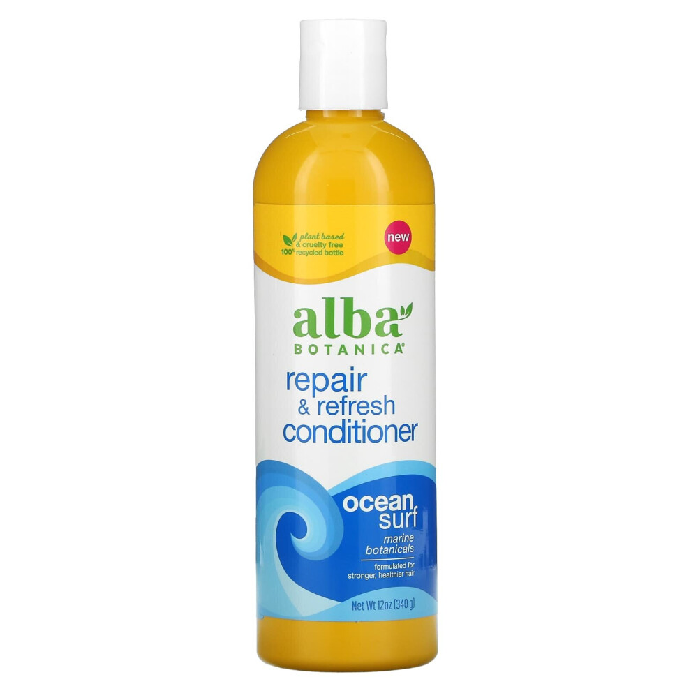 Alba Botanica , Repair & Refresh Conditioner, Ocean Surf, 12 Oz (340 G)