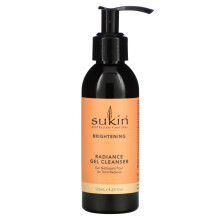 Sukin, Radiance Gel Cleanser, Brightening, 4.23 fl oz (125 ml)