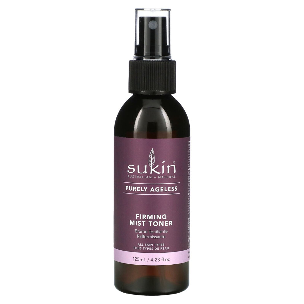 Sukin , Purely Ageless, Firming Mist Toner, 4.23 Fl Oz (125 Ml)