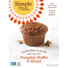 Simple Mills, Mandelmehl-Backmischung, Kürbis-Muffin & Brot, 9 Unzen (255 g)