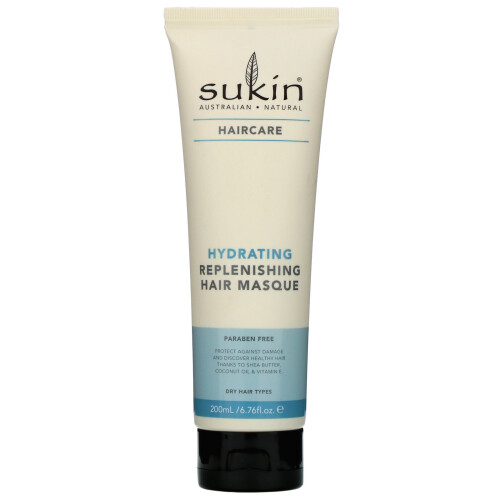 Sukin Sukin, Hårvæsen, Hydrerende Replenishing Hårmask, 6,76 fl oz (200 ml)