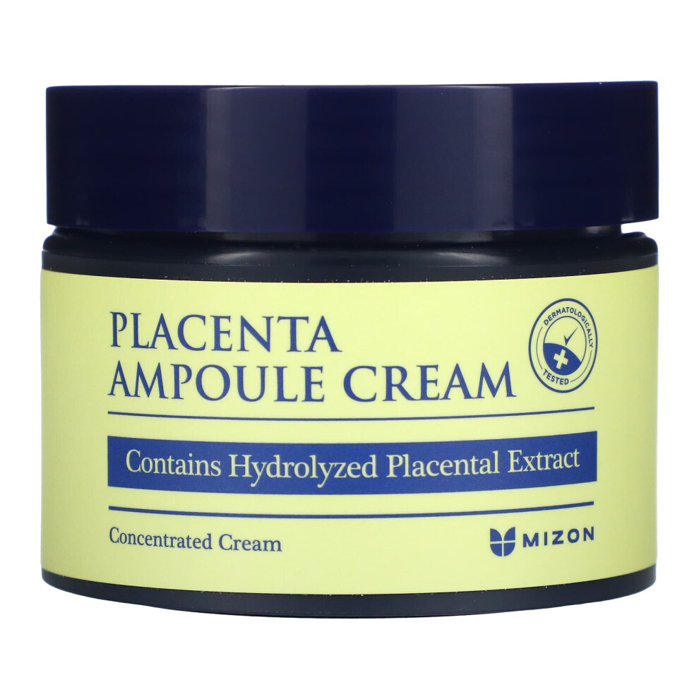 Mizon Cream Placenta Ampoule 1.69 Fl Oz (50 Ml)