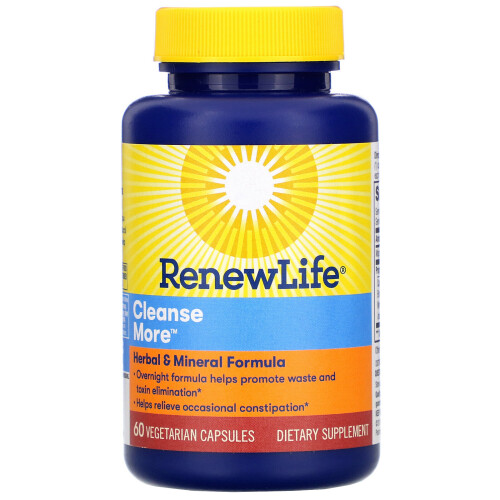 Renew Life Renew Life, Cleanse More, 60 Vegetarische Kapseln
