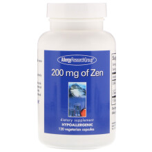 Allergy Research Group, Zen, 200 mg, 120 vegetarische Kapseln (100 mg pro Kapsel)