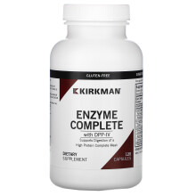 Kirkman Labs, Enzyme Complete avec DPP-IV, 120 Capsules