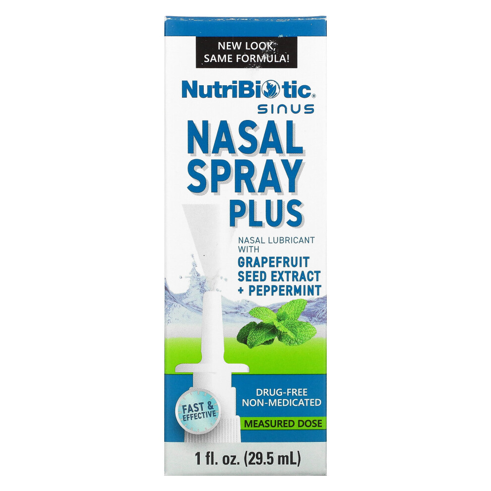 Nutribiotic , Nasal Spray Plus, 1 Fl Oz (29.5 Ml)