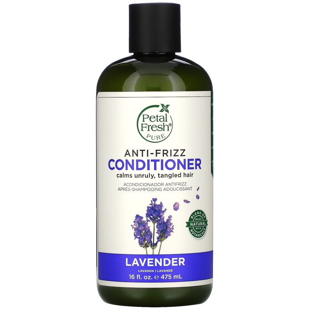 Petal Fresh , Anti-Frizz Conditioner, Lavender, 16 Fl Oz (475 Ml)