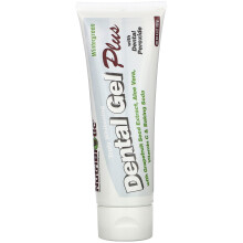 NutriBiotic, Dental Gel Plus, Echt Aufhellend, Wintergrün, 4,5 oz (128 g)